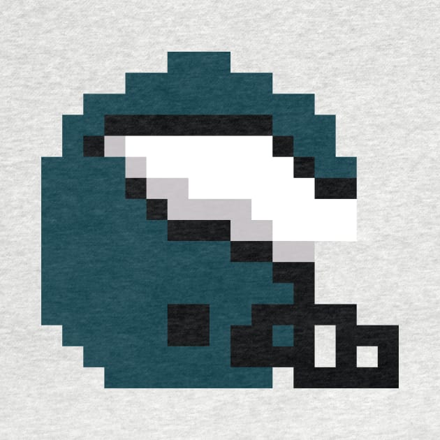 8 Bit Philadelphia Eagles Helmet by N8I